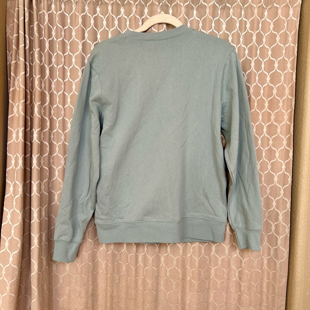 Women’s Disney Green Sweatshirt. Princesses and Kindness Message - Picture 2 of 3